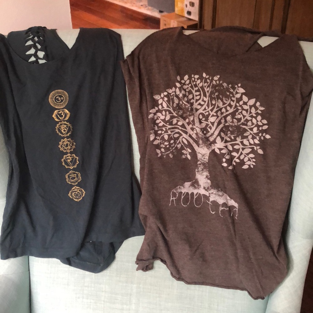 Yoga/-“athletic tank tops